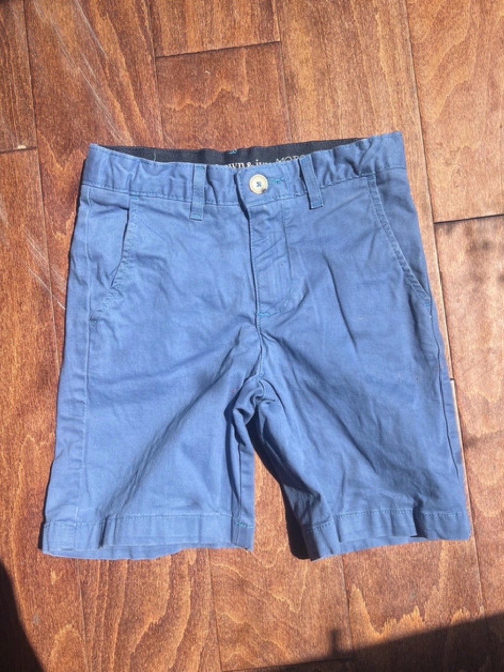crown & ivy Blue Boys Chino Shorts